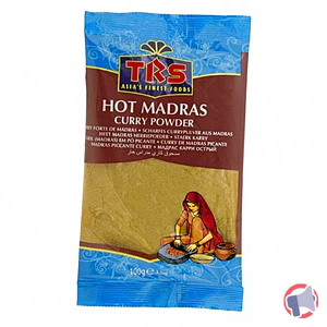 Rappel produit Poudre de Curry de Madras Moulu Fort TRS