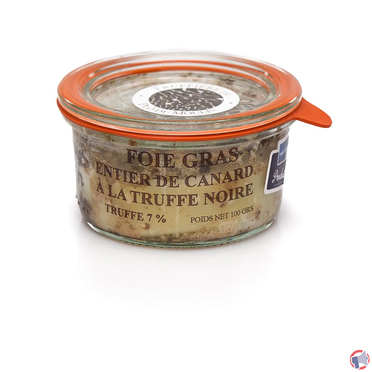Rappel de foie gras entier à la truffe noire de la marque Truffière du Plo du Moulin