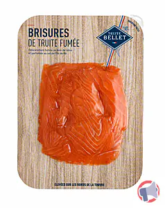 Rappel produit Truite fumé ( filet entier, tranchée et brisures) Truite fraîche (pavé) Truite BELLET