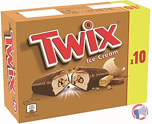 Rappel produit Glace - Twix x10 Twix