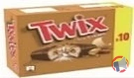 Rappel produit Glace Twix x10 Twix