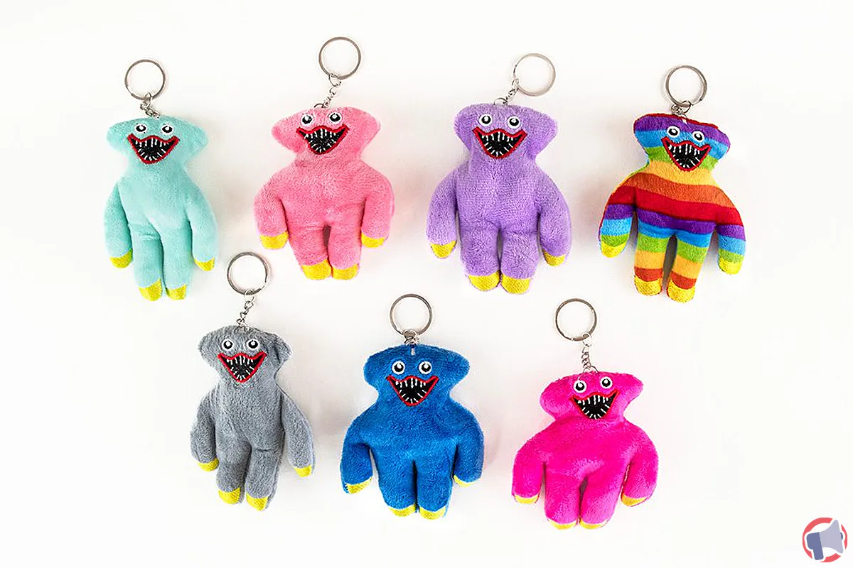 Rappel de produit : Porte-clef peluche Huggy de la marque Twnetyfeet
