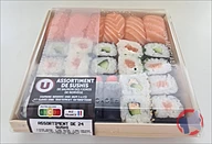Rappel produit U ASSORTIMENT SUSHIS SAUMON FJORDS NORVEGE U