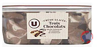 Rappel produit Bac crème glacée 3 chocolats 496g U (photo numéro 1)