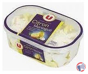 Rappel produit Bac crème glacée 473g & 485g U