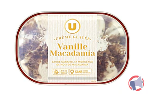 Rappel produit Bac Vanille Macadamia 509g 900mL U