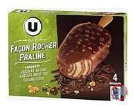 Rappel produit Bâtonnets folie de chocolat noisette - U - x4, 262 g U (photo numéro 1)
