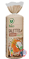 Rappel produit Galettes à base d'épeautre U BIO 130g U BIO (photo numéro 1)
