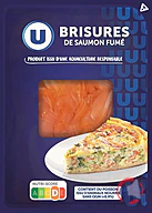 Rappel produit BRISURES DE SAUMON FUMÉ U 150g U (photo numéro 1)