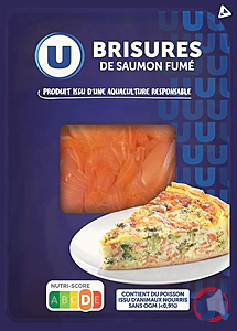 Rappel produit BRISURES DE SAUMON FUMÉ U 150g U