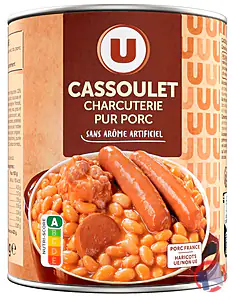 Rappel produit CASSOULET U BOITE 4/4 U