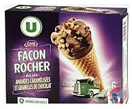 Rappel produit Cônes x6 384g U (photo numéro 1)