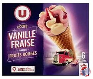 Rappel produit Cônes x6 384g U