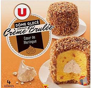 Rappel produit Dômes glacés meringue U