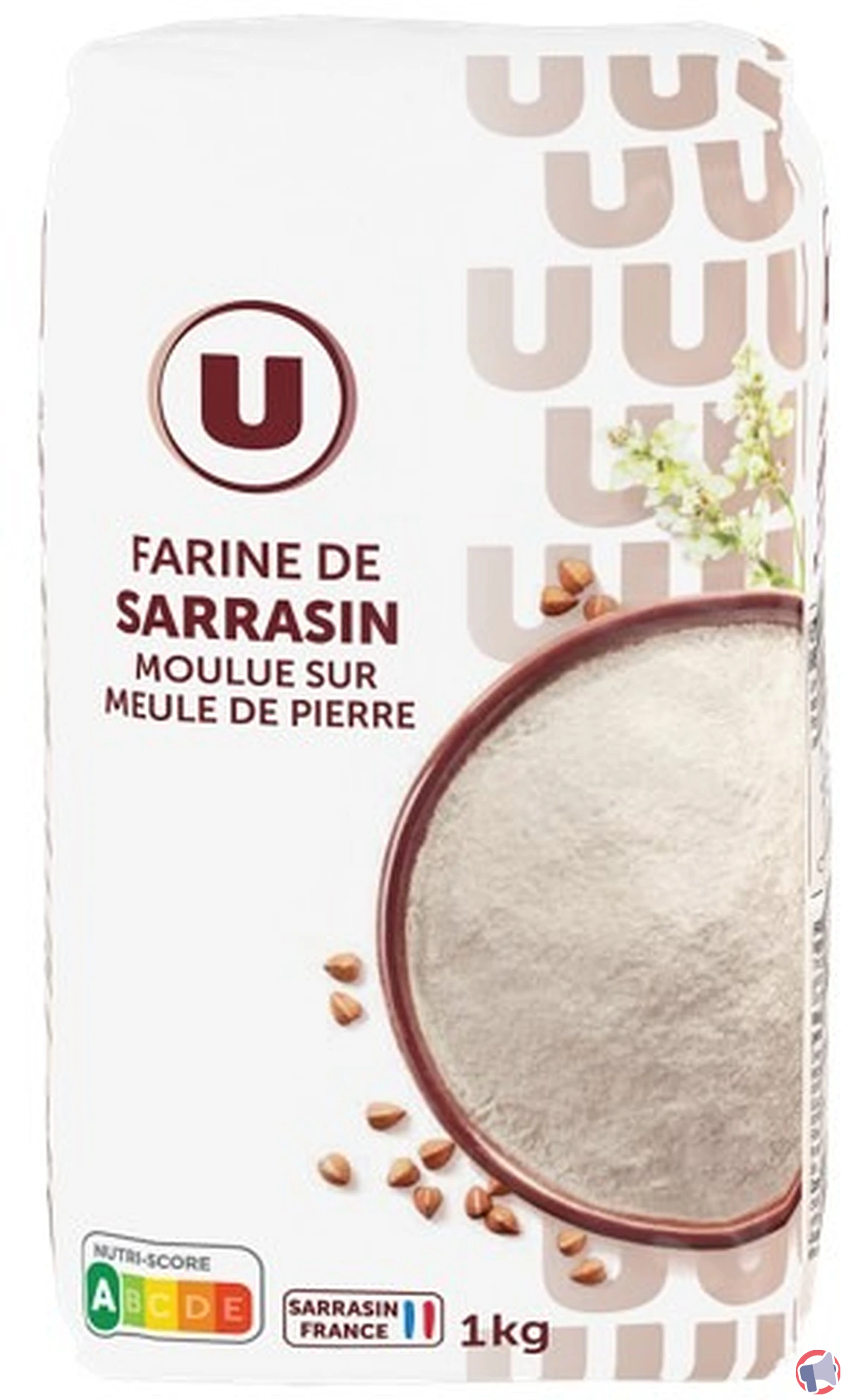 Rappel U farine de sarrasin 1 kg : pourquoi il faut vérifier votre paquet