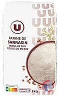 Rappel produit Farine de sarrasin U paquet 1kg U (photo numéro 1)