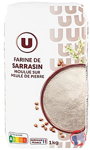 Rappel produit Farine de sarrasin U paquet 1kg U