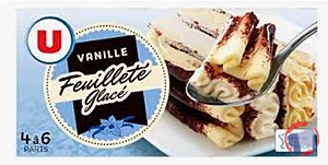 Rappel produit Feuilletés glacés U