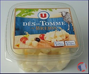 Rappel produit DES DE FROMAGE LAIT PASTEURISE DE BREBIS 33%MG U POT 120G U