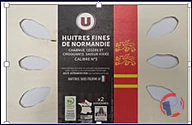 Rappel produit U Huître creuse fine U n°3 x24