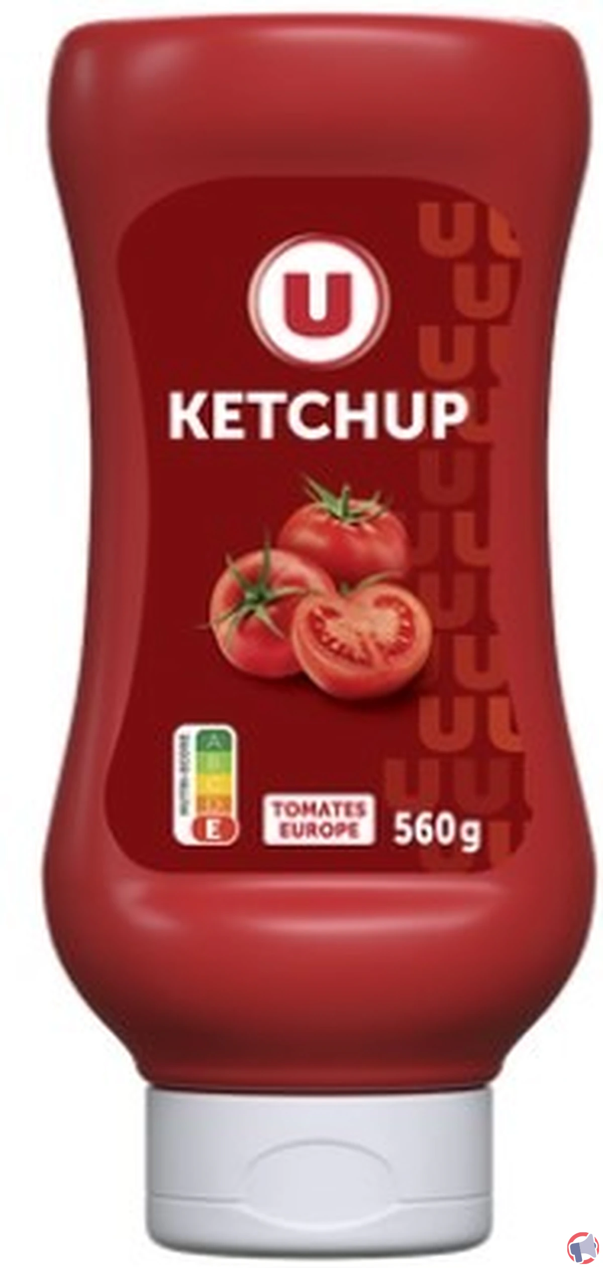 Rappel : U ketchup nature U flacon souple 5