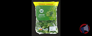 Rappel produit Mâche U sachet 200 g U