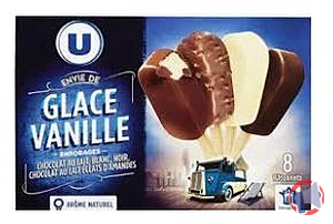 Rappel produit Mini-bâtonnets envie de chocolat U x8 258g U