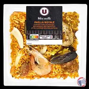 Rappel produit Paëlla Royale 350G et 1.2KG PE U
