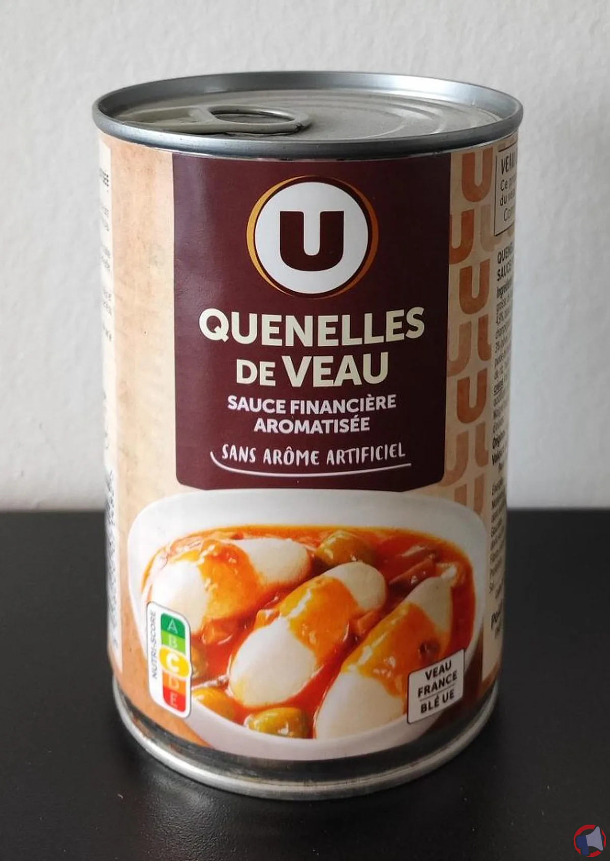 Rappel de produit : Quenelle de veau sauce financière aromatisée U