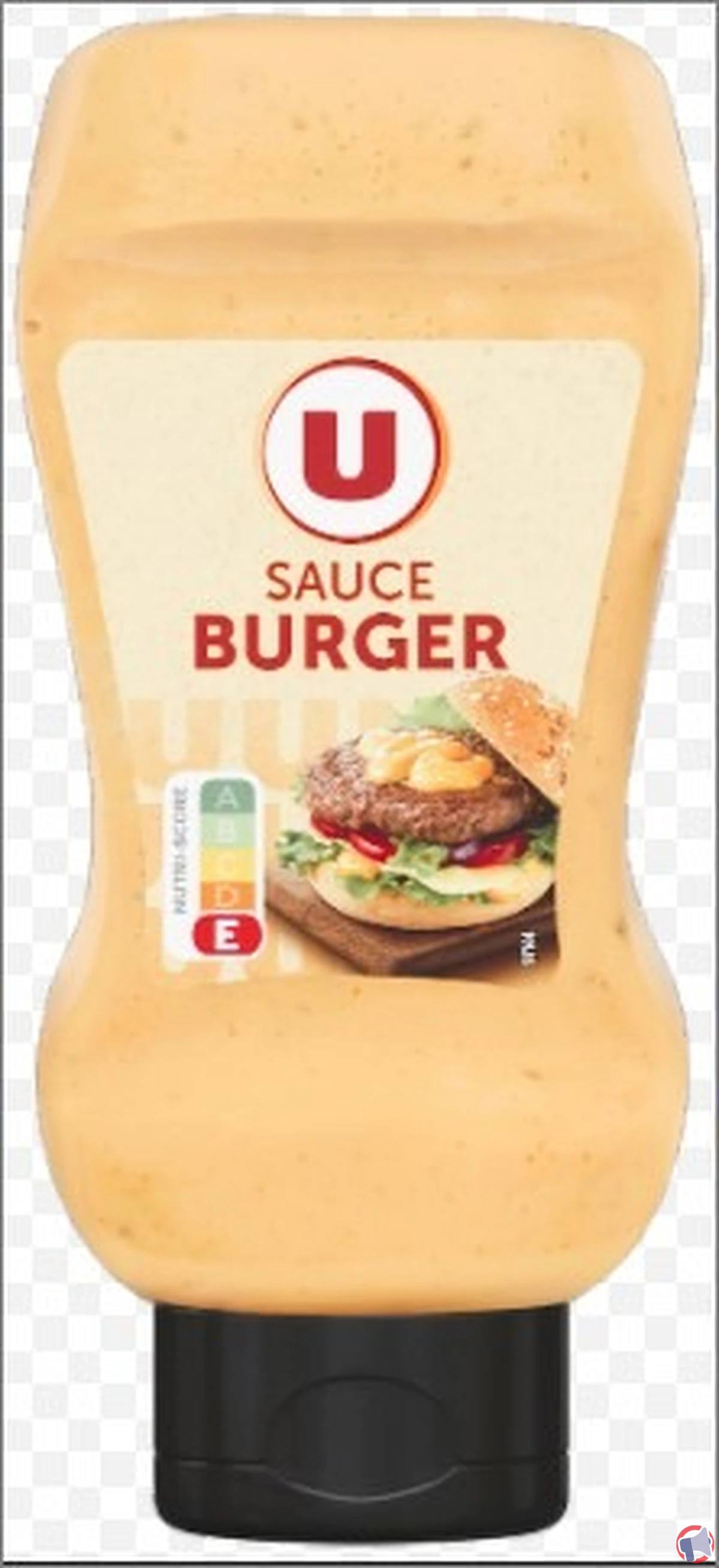 Rappel produit : sauce burger U en raison d'un défaut d'étiquetage