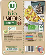 Rappel produit Lardons nature U - Lardons U Bio et Allumettes fumées U U et U BIO (photo numéro 2)