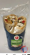 Rappel produit WRAP CHEVRE LEGUMES 180G U U (photo numéro 1)