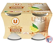 Rappel produit Yaourts Pot verre U (photo numéro 1)