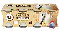 Rappel produit Yaourts Pot verre U (photo numéro 1)