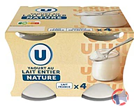 Rappel produit Yaourts Pot verre U (photo numéro 4)