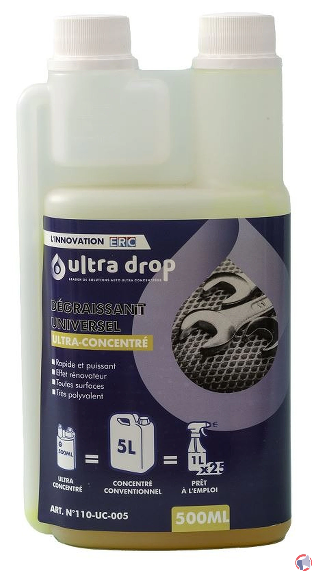 Rappel produit : dégraissant universel Ultra Drop
