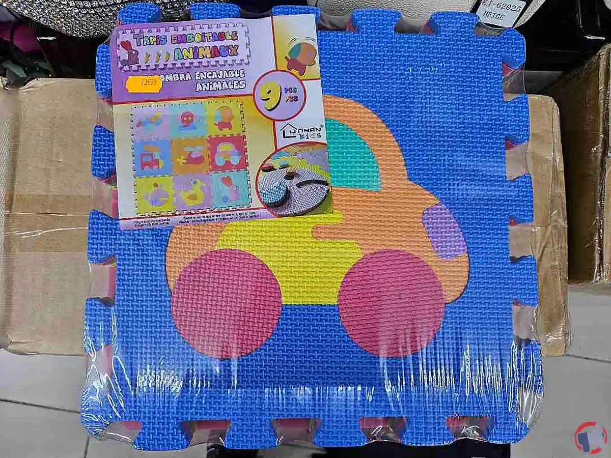 Rappel produit : tapis emboitable animaux de la marque Urban Kids