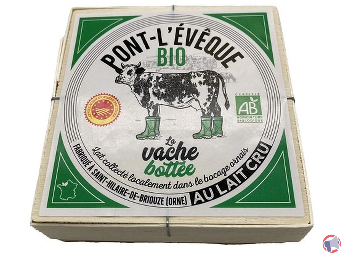 Rappel de produit : Petit Pont L’evêque CRU La Vache Bottée 220G