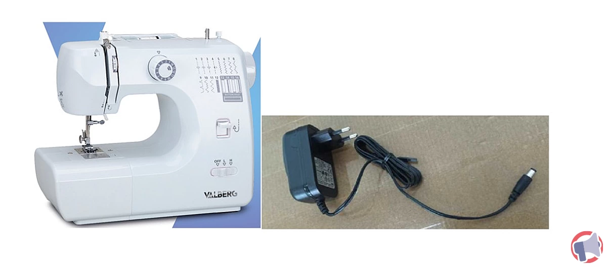 Rappel produit : Adaptateur de la Machine à coudre VALBERG VB-MAC