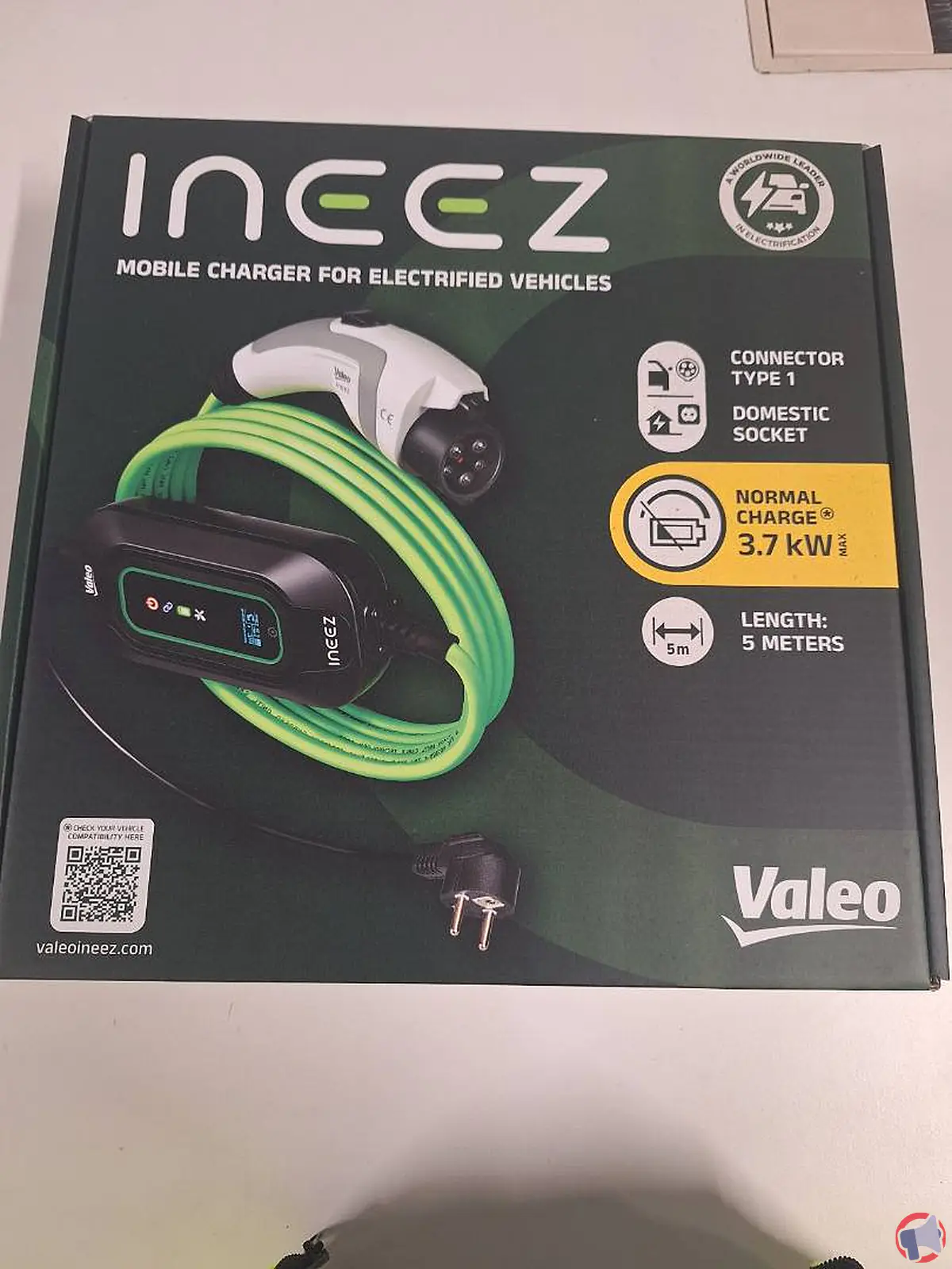 Rappel de produit : chargeur mobile INEEZ de Valeo
