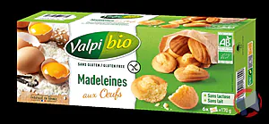 Rappel produit MADELEINES AUX OEUFS VALPIBIO