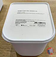 Rappel produit VAN DEN CASTEELE SORBET PLEIN FRUIT ANANAS 2.5L
