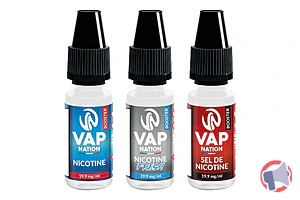 Rappel produit E-liquide Booster 19.9mg/ml Vap Nation