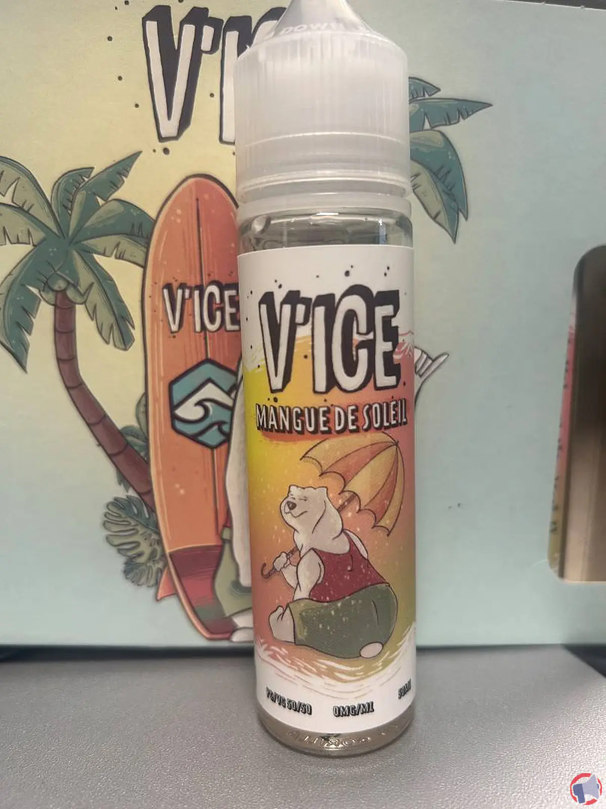 Rappel produit : V'ICE Mangue de Soleil de VDLV pour absence de pictogramme d'inflammabilité