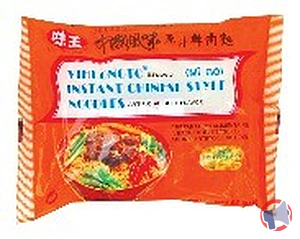 Rappel produit Nouilles instantanées saveur boeuf VE WONG / Vihuongto Brand