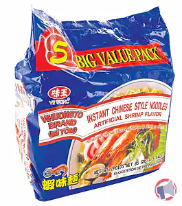 Rappel produit Nouilles instantanées saveur crevette VE WONG / Vihuongto Brand