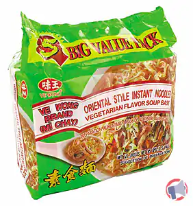 Rappel produit Nouilles instantanées saveur légumes VE WONG / Vihuongto Brand