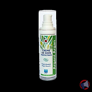 Rappel produit Crème beauté Argan à l'argent colloïdal 50ppm tube 50 ml VECTEUR ENERGY