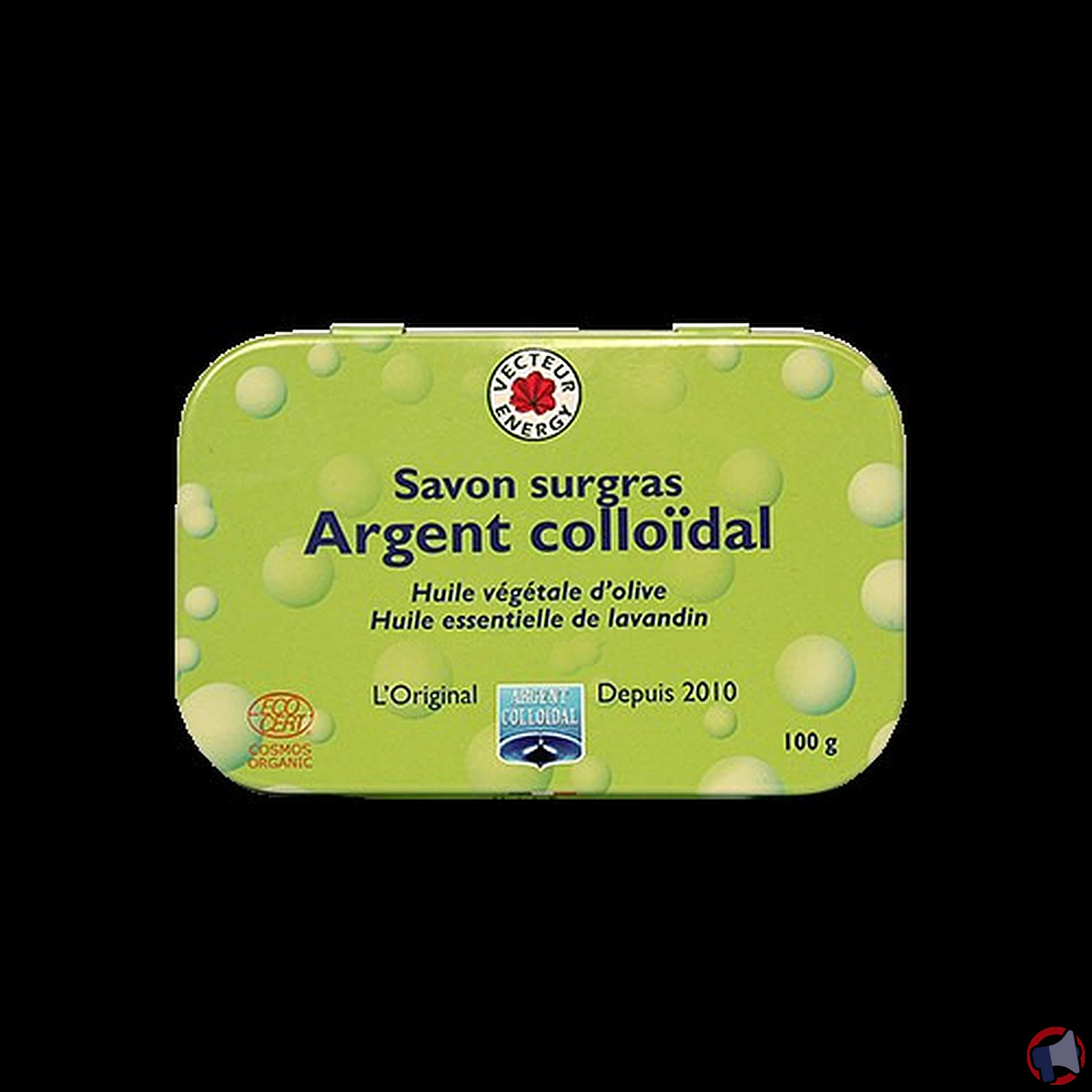 Rappel du savon à l’argent colloïdal 200 pp « vecteur energy » : ce qu’il faut faire