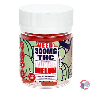 Rappel produit BONBONS VEED 300MG THC - VEGAN CANNABIS GUMMIES - WATER MELON VEED